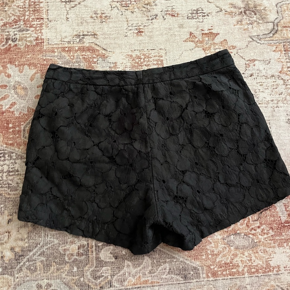 LC Lauren Conrad Black Lace Women Shorts - Picture 5 of 7
